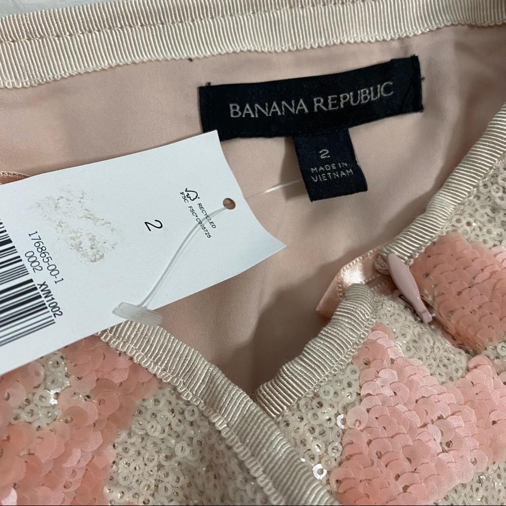 BANANA REPUBLIC Sequin Mini Skirt - Picture 6 of 6